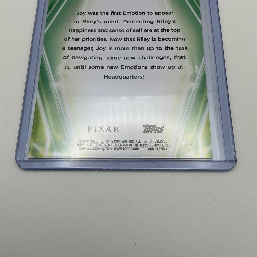 Topps Chrome Disney Pixar Joy 47/99 Numbered Card - Picture 5 of 5